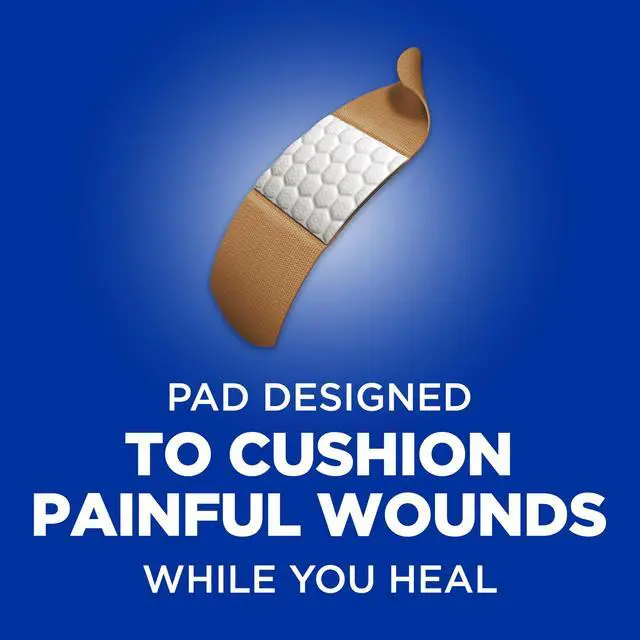 Alt view image 4 of 6 - BAND-AID Flexible Fabric Adhesive Bandages, Assorted Sizes, 100 Count