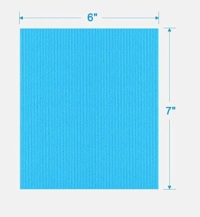 Alt view image 5 of 6 - HOMEXCEL 10PK Swedish Dishcloths 7x6in, Absorbent Kitchen Cloths