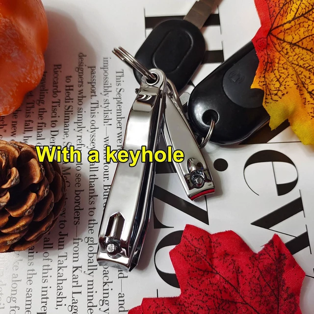 Alt view image 4 of 5 - ULYSIA Nail Clippers Set - Ultra Sharp Stainless Steel Fingernail and Toenail Clipper, Travel Nail Kit for Men and Women