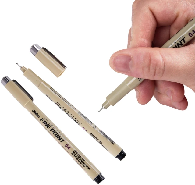 Alt view image 6 of 7 - Tobios Fine Liner Pens, Fine Tip Felt Sketch & Drawing Pen
