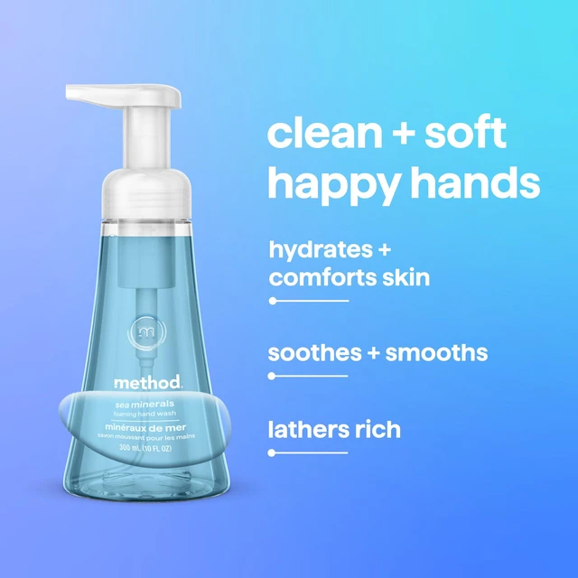 Alt view image 4 of 6 - Method Foaming Hand Wash, Sea Minerals, 10 Fl Oz