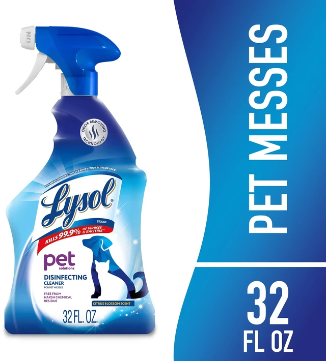 Main image of Lysol Pet Solutions Disinfecting Cleaner, Citrus Blossom Scent, 32 fl oz
