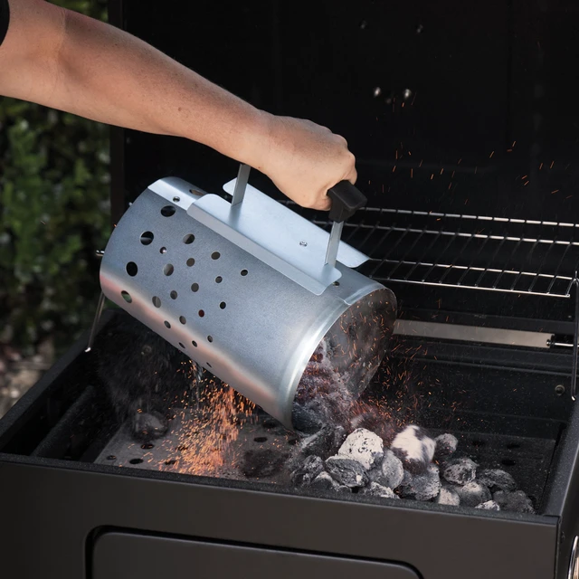 Alt view image 2 of 5 - Expert Grill Charcoal Chimney Starter with Safety Handle for Outdoors