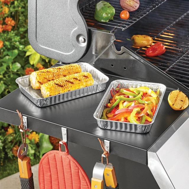 Alt view image 7 of 7 - Expert Grill Aluminum Grease Liner Pan 5 Pack