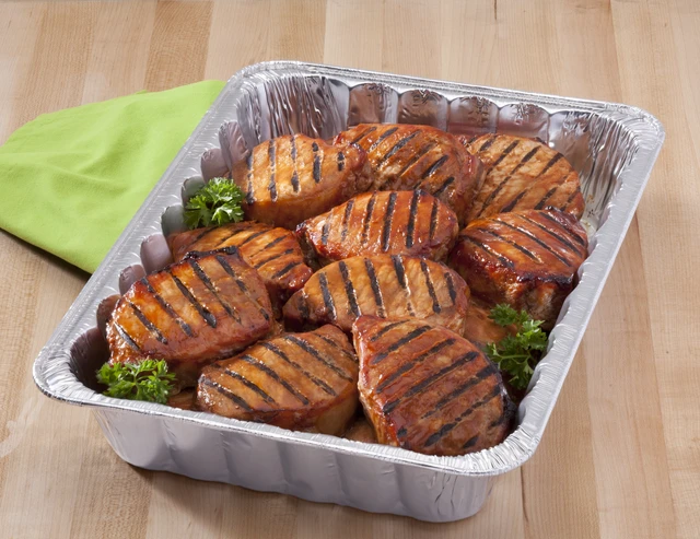 Alt view image 5 of 5 - Expert Grill 15.75" x 11.25" Large Aluminum Foil Grill Pan, 2 Count