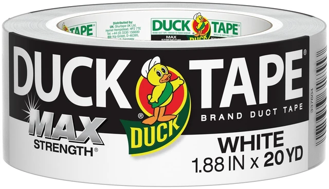 Alt view image 3 of 5 - Duck Max Strength Duct Tape 1.88in x 20yd White
