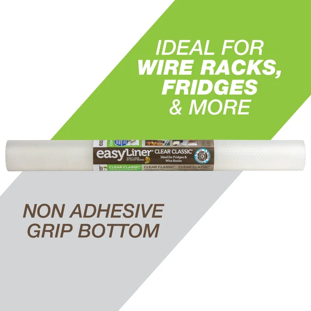 Main image of EasyLiner Clear Classic Shelf Liner, 20"x4' Roll