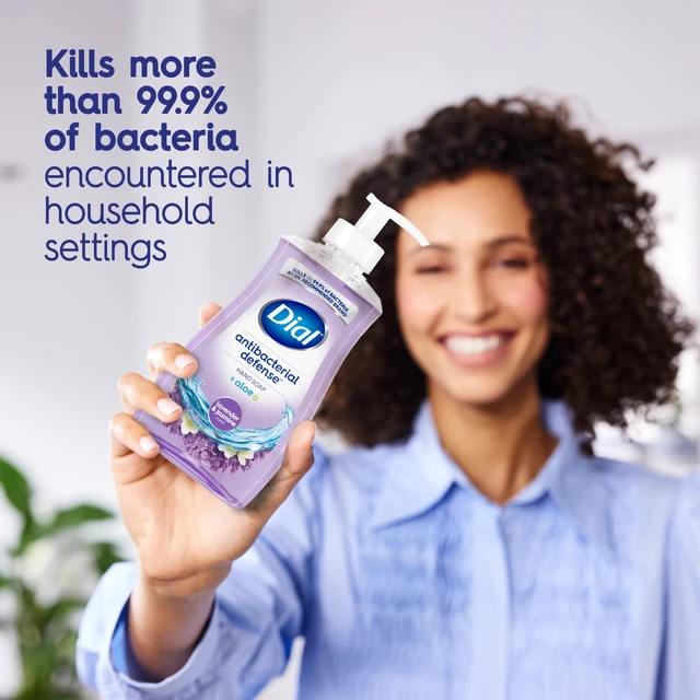 Alt view image 6 of 6 - Dial Antibacterial Defense Lavender & Jasmine Liquid Hand Soap, 2-Pack, 11 fl oz