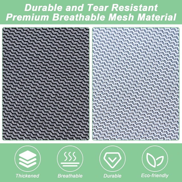 Alt view image 6 of 7 - 2 Pack Mesh Travel Laundry Bag 24" x 36" Extra Large Dirty Clothes Organizer
