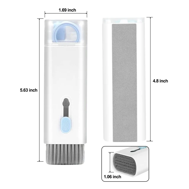 Alt view image 5 of 6 - 7-in-1 Electronic Cleaner Kit for Monitor, Cell Phone, Headset, Lego, Laptop Camera Lens (Blue)