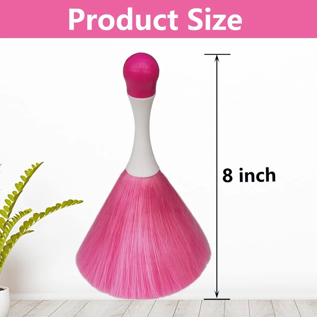 Alt view image 2 of 6 - 4 Pack Small Washable Microfiber Electrostatic Feather Duster Brush, Light Daily Household Dusting Cleaning Supplies for Book, Screen, Car, Furniture, Photo Frames