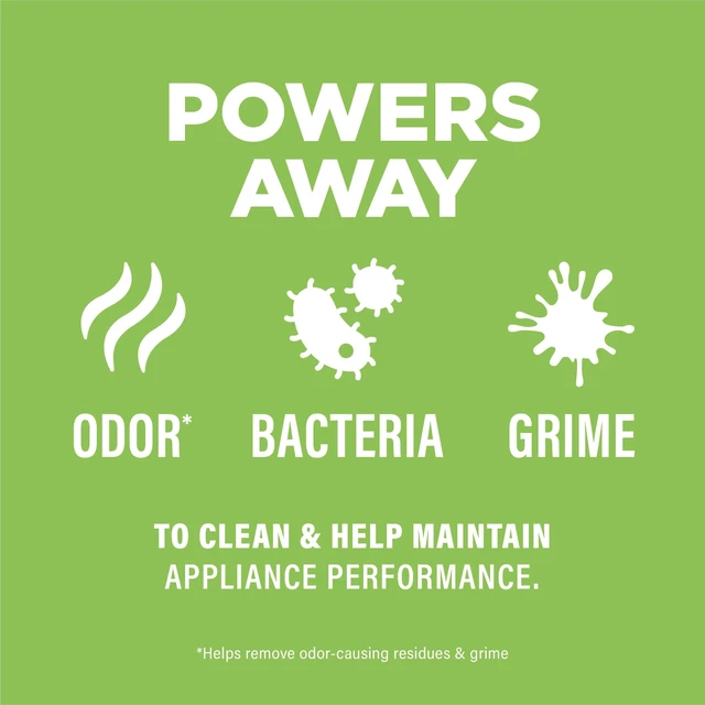 Alt view image 4 of 5 - Affresh Garbage Disposal Cleaner, 6 Tablets, 6-Month Supply, Helps Power Away Odor-Causing Bacteria, Debris & Grime in Grind Chamber, Impeller & Drain Pipe