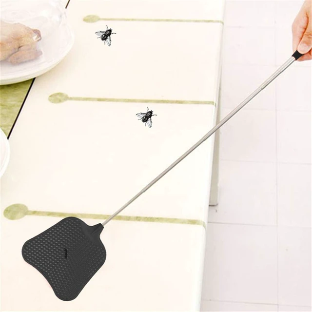 Alt view image 4 of 6 - 2Pack Telescopic Plastic Fly Swatters, Extendable