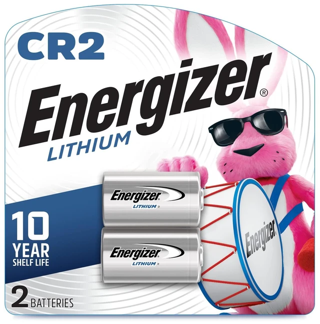 Main image of Energizer CR2 Lithium Photo Batteries, 3V, 2 Pack