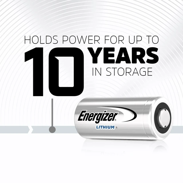 Alt view image 3 of 6 - Energizer CR2 Lithium Photo Batteries, 3V, 2 Pack