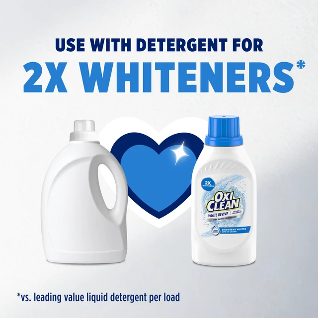 Alt view image 6 of 7 - OxiClean White Revive Whitener Laundry Liquid Additive, 45 fl oz