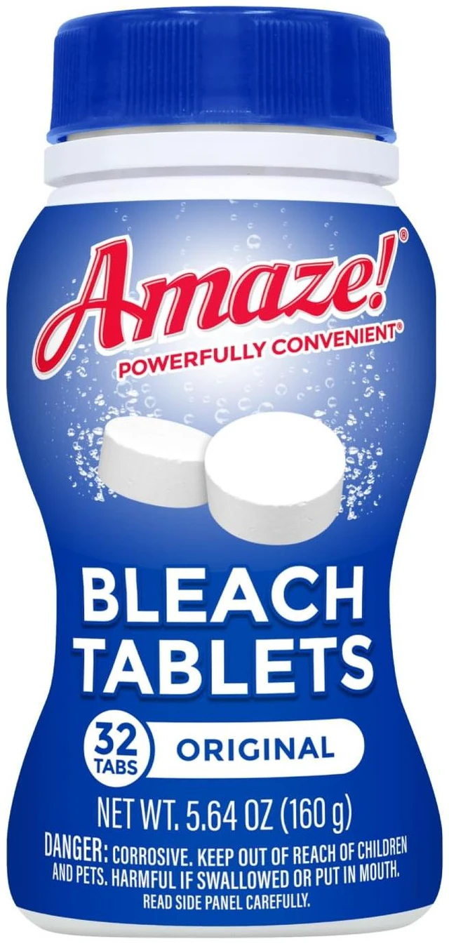 Main image of Ultra Concentrated Bleach Tablets, Original Scent, 32 Tablets - AMAZE