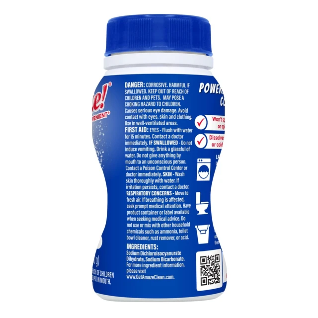 Alt view image 4 of 6 - Ultra Concentrated Bleach Tablets, Original Scent, 32 Tablets - AMAZE