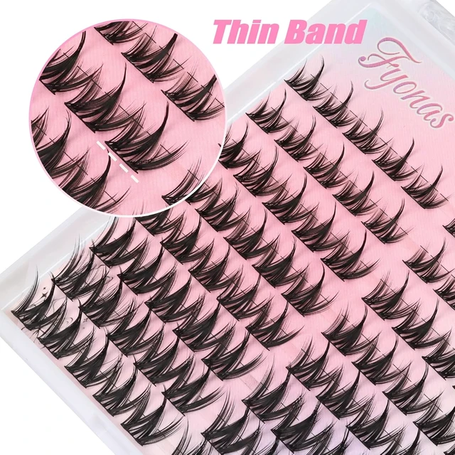 Alt view image 5 of 6 - Manga Lash Clusters Wispy Spiky Anime Lashes (Cutey)