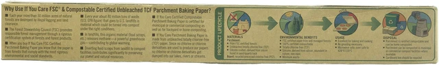 Alt view image 4 of 6 - If You Care Paper Parchment 70 Square Feet