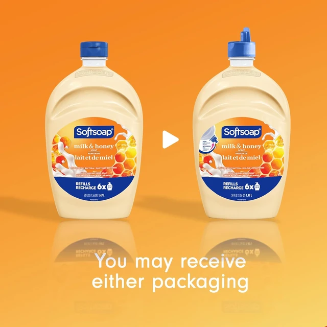 Alt view image 5 of 7 - Softsoap Moisturizing Liquid Hand Soap Refill, 50 fl oz, Milk & Honey Scent