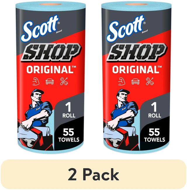 Main image of Scott Shop Towels Original 2-Pack, 55 Towels Per Roll