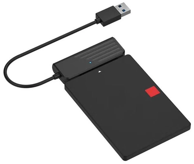 Alt view image 4 of 5 - 6-inches Super Speed USB 3.0 To SATAIII 6Gbps 22 Pin 2.5 Inch Hard Disk Driver Adapter Cable Converter w/UASP, SATA to USB 3.0 Converter for SSD/HDD