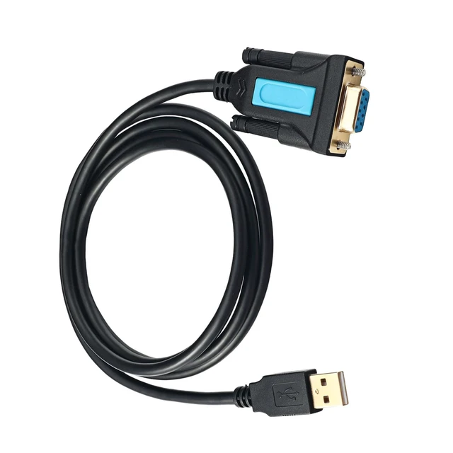 Alt view image 7 of 7 - USB to RS232 Male Adapter with PL2303 Chipset USB to Serials Converter for Desktop Laptop Scanner Accessories Serials Converter Cable