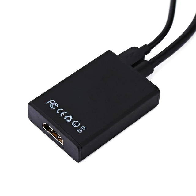 Alt view image 6 of 7 - goodstumbler 1080P HD VGA to Hdmi Adapter Converter with USB Cable, Vga to Displayport Adapter for PC Computer, Notebook, DVD Player Etc.