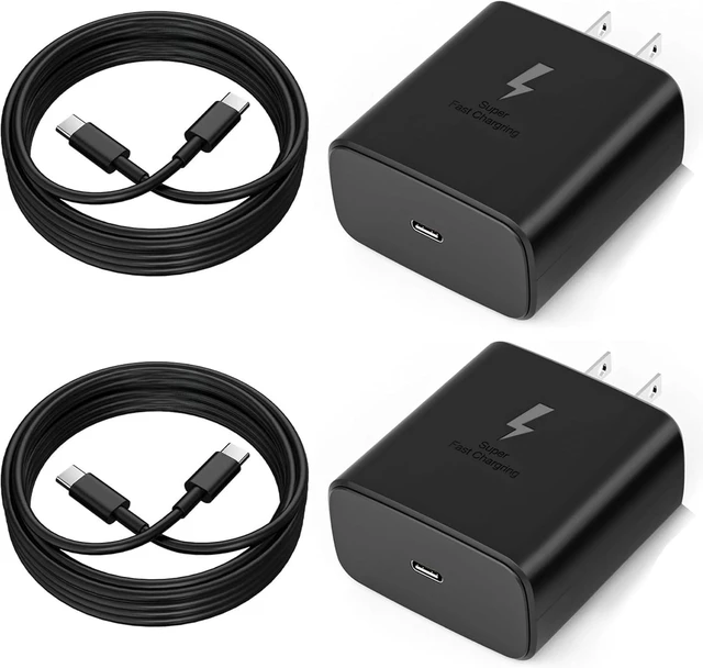 Main image of 45W Super Fast Charger 10FT USB C Charger for Samsung Galaxy-Black | Android Phone Charger for Samsung galaxy s25 ultra/s25/s25+/s26/s26+/s26ul tra/s24+/s24 ultra tab,10ft c cable