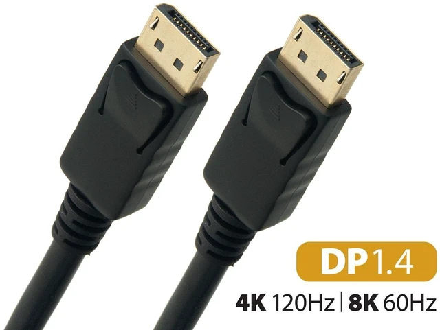Main image of Labs DisplayPort 1.4 VERSION 8K DP Cable 8K 60Hz - 6ft. - VESA Certified - DP to DP 1.4 HBR3 Cable - Ultra High Speed 8K DP for Laptop PC TV Gaming Monitor 100% Copper Cable, 50DP14V-MM-6
