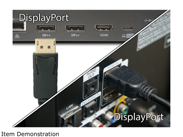 Alt view image 7 of 7 - Omni Gear DP-6 6 ft. 8K DisplayPort to DisplayPort Cable 1.4 VERSION with 8K 60Hz