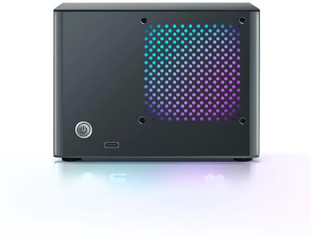 Main image of RMATAAI SFF Gaming PC, Xeon E5-2698 v3, 16GB DDR3 RAM, 256GB M.2 SSD, GTX 1050 4GB, Ultra SFF Gaming Desktop