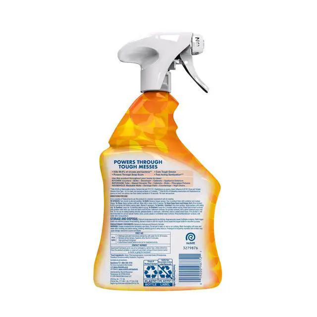 Alt view image 7 of 7 - Lysol Brand New Day All Purpose Cleaner Mango & Hibiscus, Deep Clean 32 fl oz