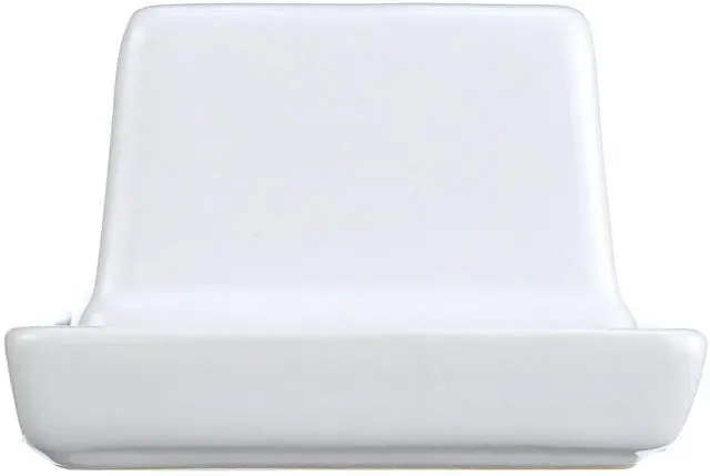 Alt view image 6 of 6 - Mainstays Stoneware Butter Dish with Lid, Ceramic Butter Holder for Kitchen Countertop Storage, White