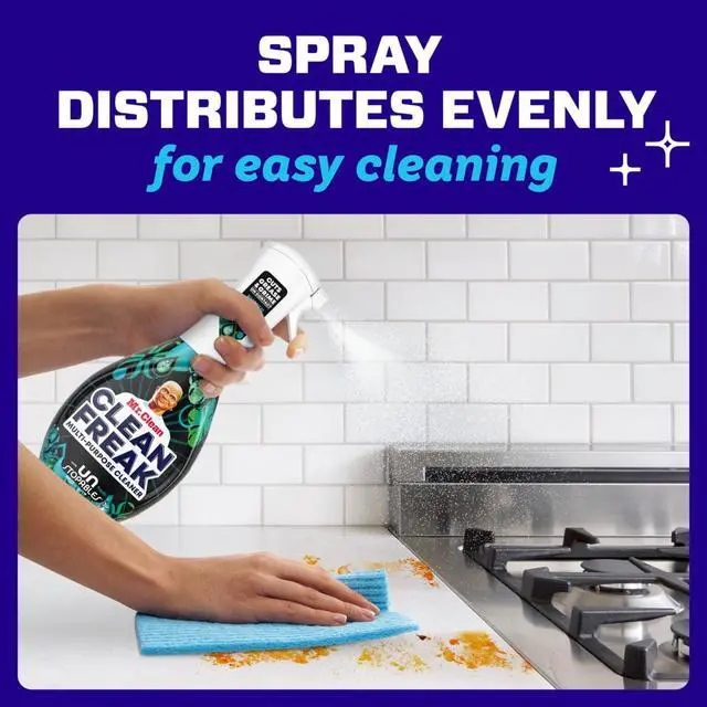 Alt view image 3 of 7 - Mr. Clean Clean Freak All Purpose Cleaner Spray, Multi-Surface Cleaning, Unstopables Scent, 16 fl oz