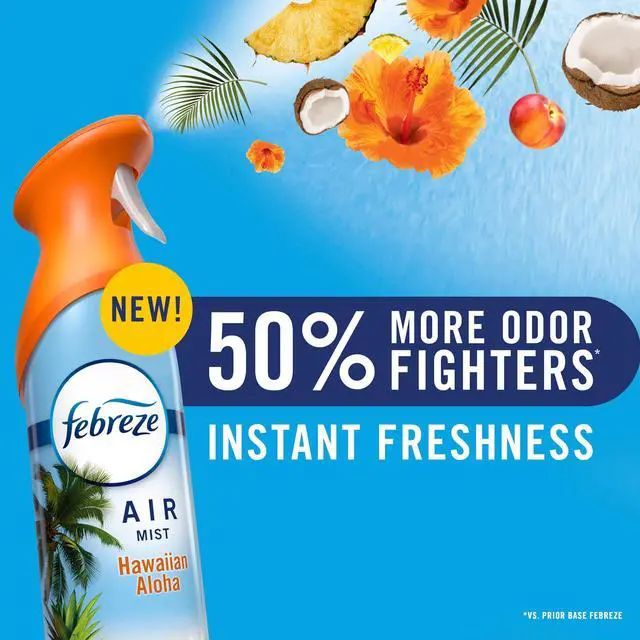 Alt view image 4 of 7 - Febreze Air Freshener Spray, Baked Cinnamon Apple Scent, 8.1oz, 2 Count