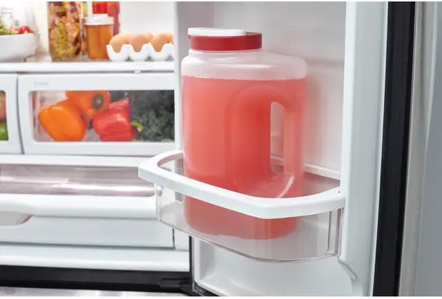 Alt view image 2 of 5 - Rubbermaid Mixermate Leak-Resistant Pitcher, Clear, 3.8 Liter (1 Gallon), Plastic