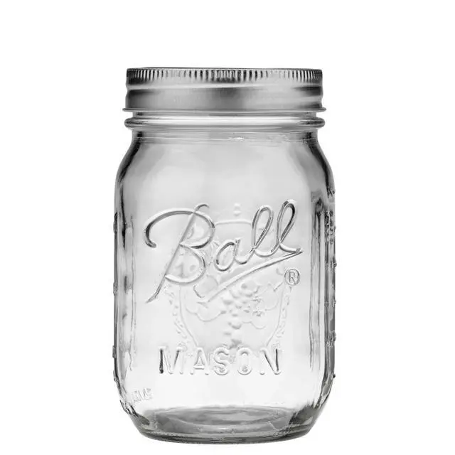 Alt view image 3 of 3 - (2 pack) Ball Regular Mouth Pint Single
