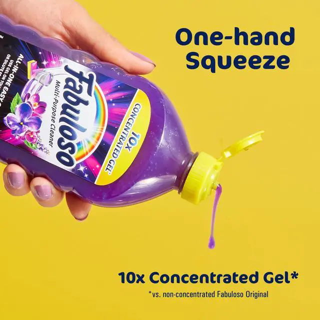 Alt view image 4 of 7 - Fabuloso 10X Concentrated Gel, Multi-Purpose Cleaner, Toilet Cleaner, Floor Cleaner, Lavender Scent, 12 fl oz Bottle