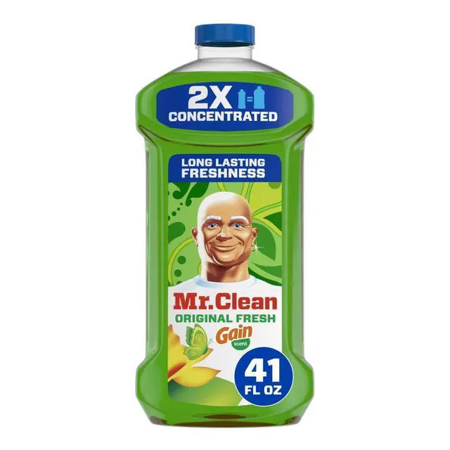 Alt view image 2 of 6 - Mr. Clean All Purpose Cleaner, Cleaning Liquid, Gain, 41 fl oz