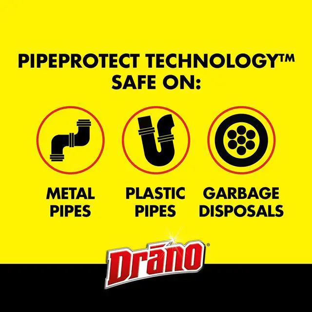 Alt view image 4 of 7 - Drano Max Gel Drain Clog Remover, Commercial Line, 42 fl oz
