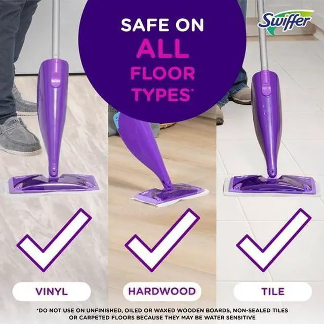 Alt view image 4 of 5 - Swiffer Wet Jet Solution Refill, Lavender, 2 x 42.2 fl oz