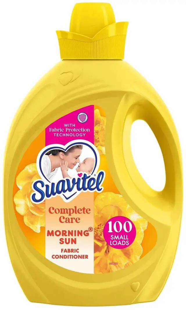 Main image of Suavitel Complete Liquid Fabric Softener, Fabric Conditioner, Morning Sun Scent, 100 fl oz Bottle