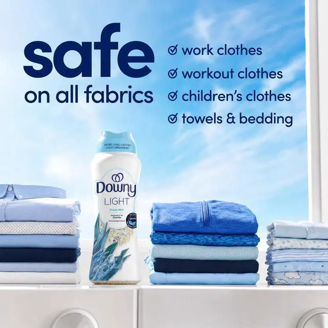 Alt view image 4 of 7 - Downy Laundry Scent Beads, Light In-Wash Scent Booster, No Heavy Perfumes, Ocean Mist Scent, 24 oz