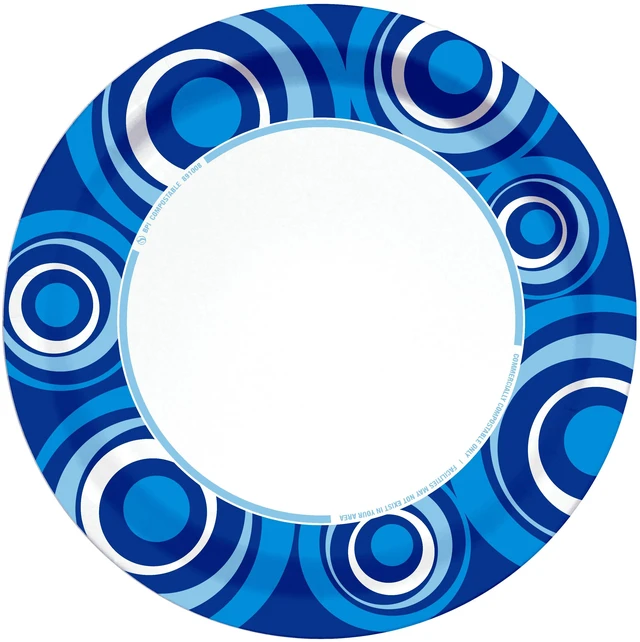 Alt view image 3 of 7 - Great Value Ultra Paper Plates, 10 in, 50 Count