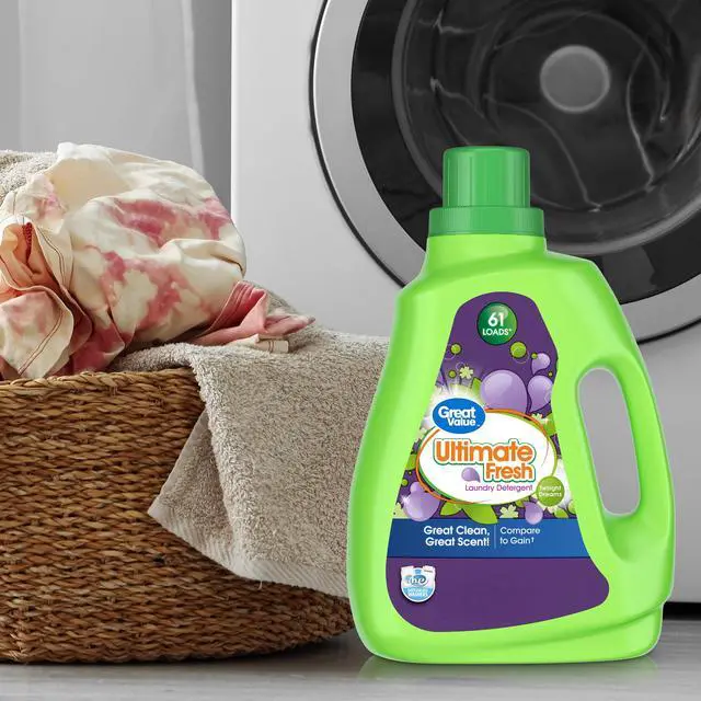 Main image of Great Value Ultimate Fresh Laundry Detergent, Twilight Dreams, 88 fl oz, 61 Loads