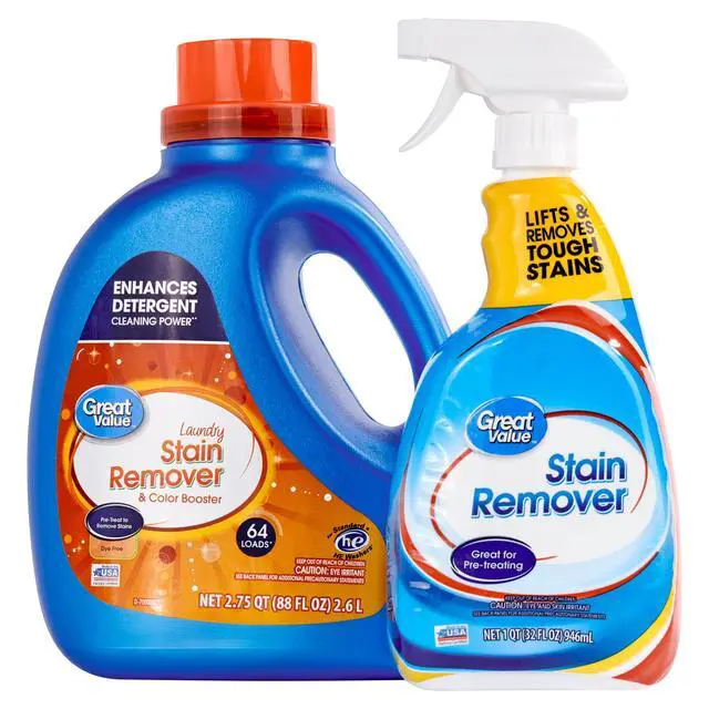Alt view image 4 of 7 - Great Value Laundry Stain Remover & Color Booster, 88 fl oz