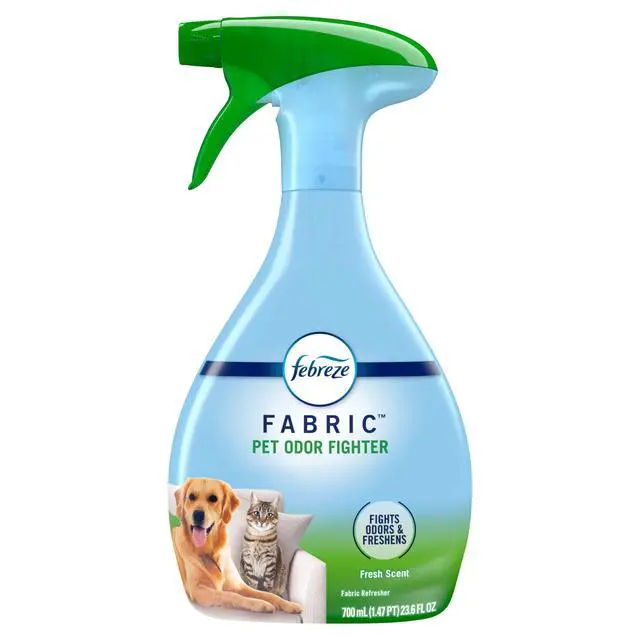 Alt view image 6 of 6 - Febreze Fabric Spray Air Freshener, Odor-Fighting, Pet Odor Fighter Scent, 23.6fl oz, Multi-Use, Linen Spray, Couch Cleaner, Sneaker Balls Alternative