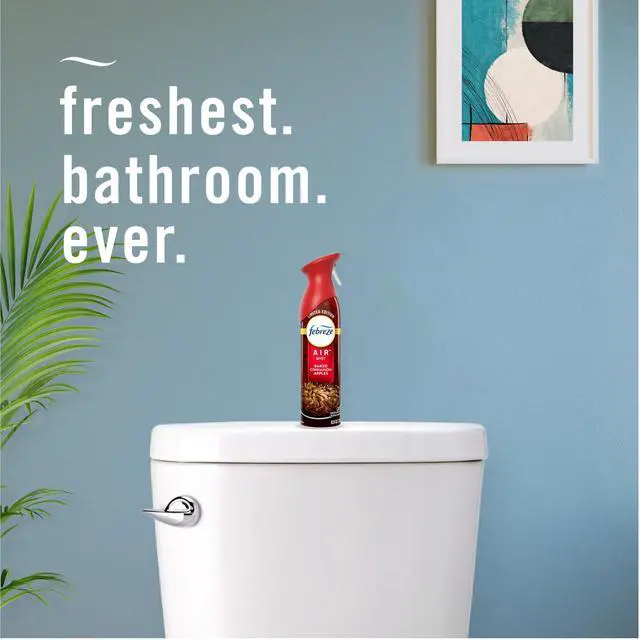 Alt view image 2 of 7 - Febreze Air Mist Air Freshener Spray, Odor-Fighting, Baked Cinnamon Apples Scent, 8.8oz, 2 Count, for Home, Bathroom, Kitchen